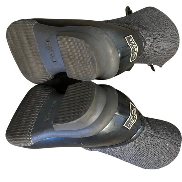 Womens Sperry STS81366 Side Zip Waterproof Rubber Snow Duck Boot Size 10M Gray - Picture 5 of 6